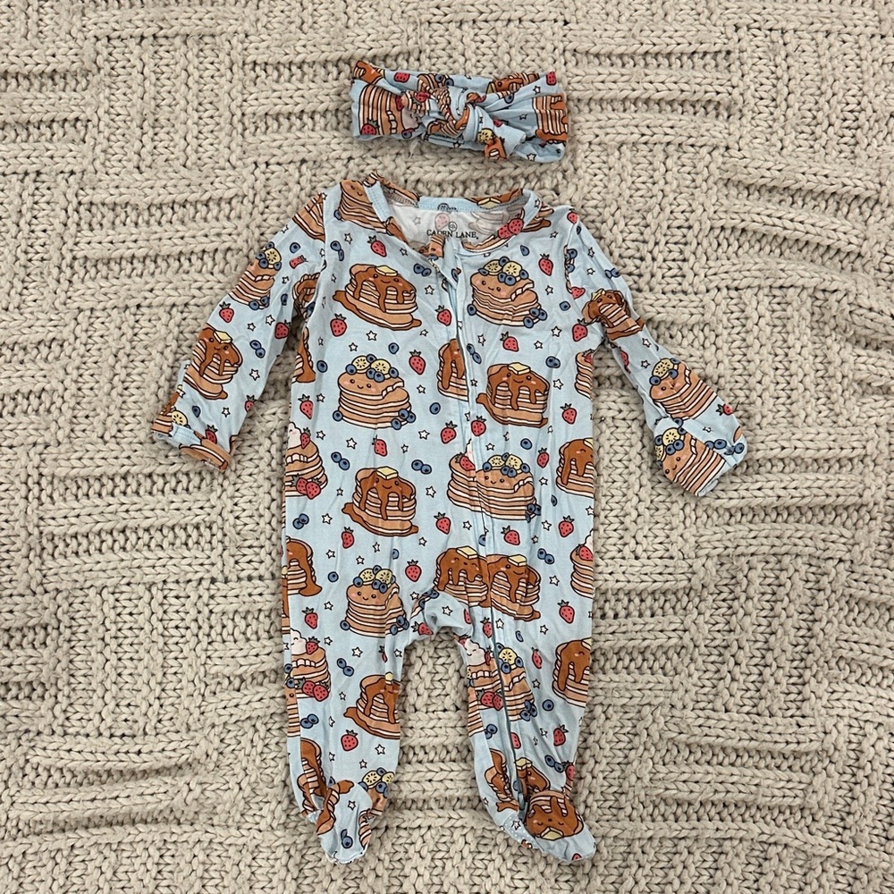 Caden Lane Brunch One Piece with Headband